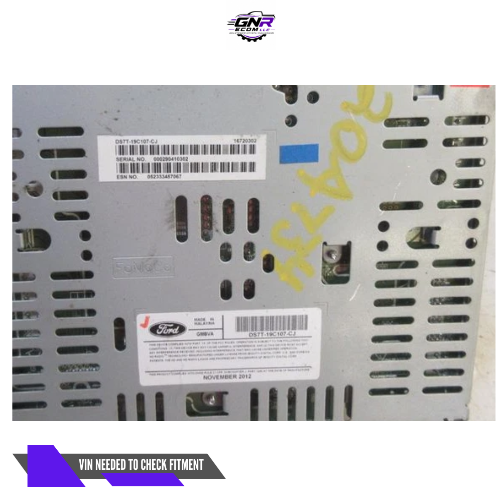 2013–2015 Ford Fusion AM FM CD MP3 Radio Receiver OEM — view 3