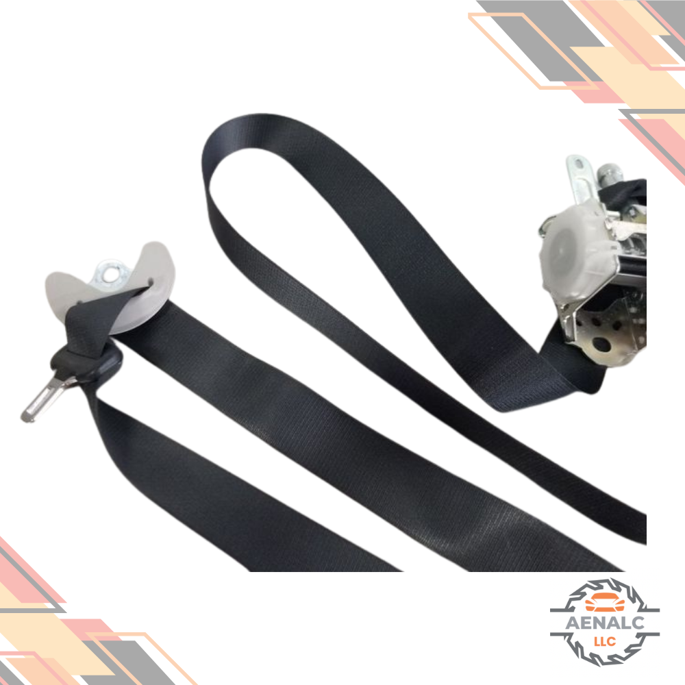2016–2022 Toyota Tacoma Front Seat Belt Passenger Crew Cab 4 Door (Black) OEM — view 3