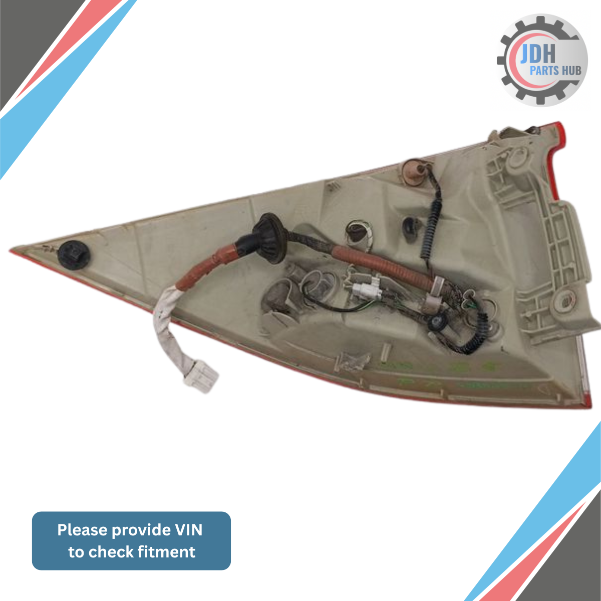 2010–2011 Honda Insight Right Passenger Side Tail Light Assembly OEM — view 4
