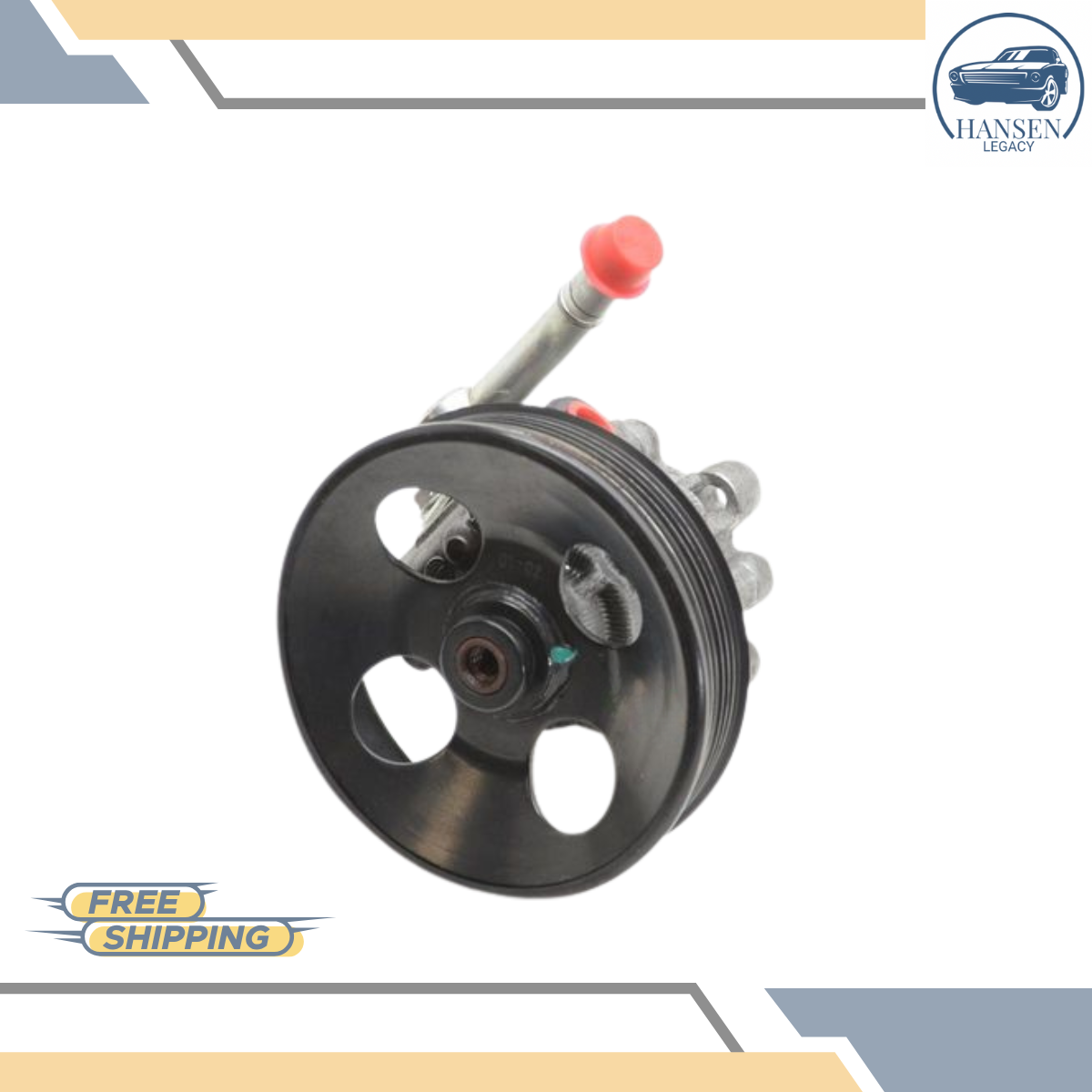 2017–2024 Nissan Titan Power Steering Pump Assembly 5.6L, Gasoline OEM — view 4