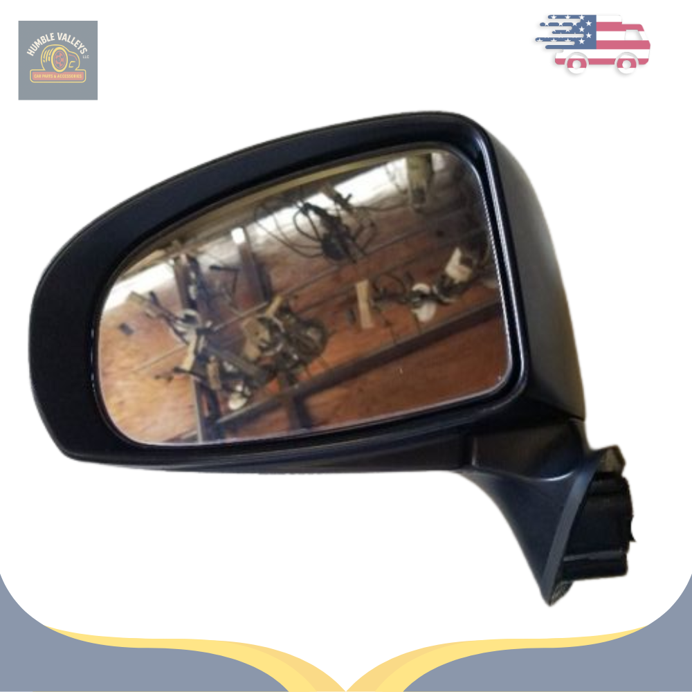 2010–2015 Toyota Prius Left Driver Side Door Mirror White OEM — view 2