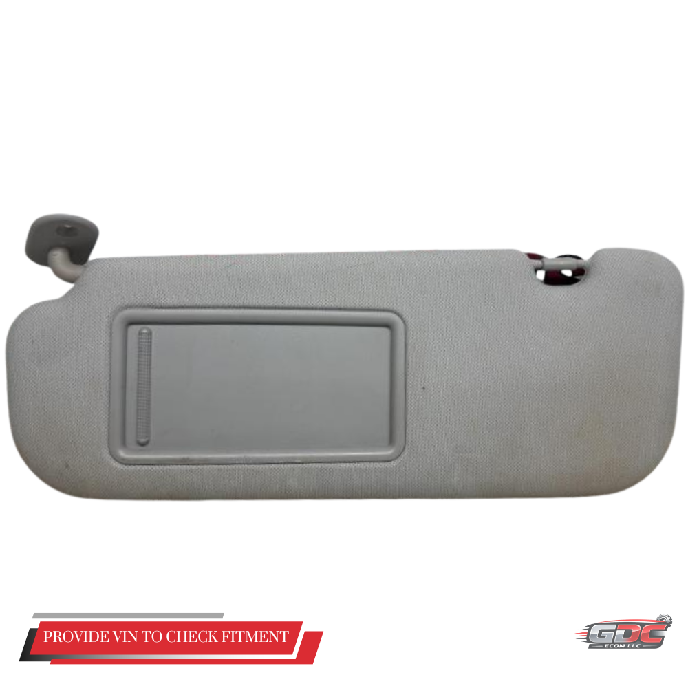 2014–2016 Hyundai Elantra Driver LH Interior Sun Visor with Mirror Gray OEM — view 1