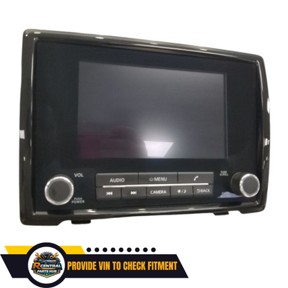 2022–2024 Nissan Frontier AM FM BT Radio Receiver 8.0 touch screen OEM — view 1