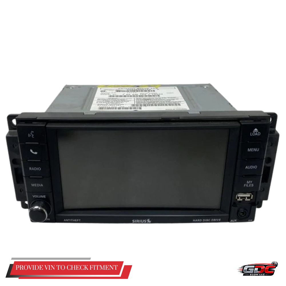 2013–2019 DODGE CARAVAN AM FM CD Navigation Radio Player Display Screen OEM RHB — view 1