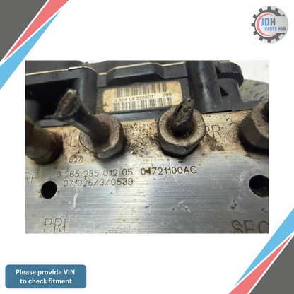 2007–2008 Chrysler Pacifica ABS Anti Lock Brake Actuator Pump OEM — view 3