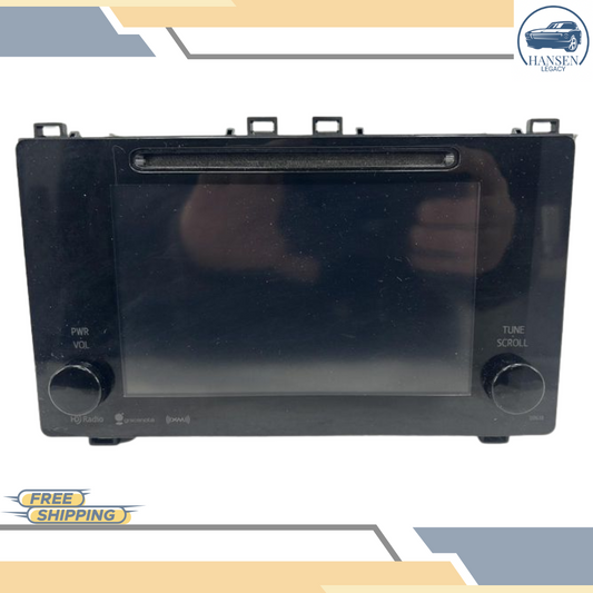2017–2019 Toyota Corolla Radio Display Receiver 100638 OEM — view 1