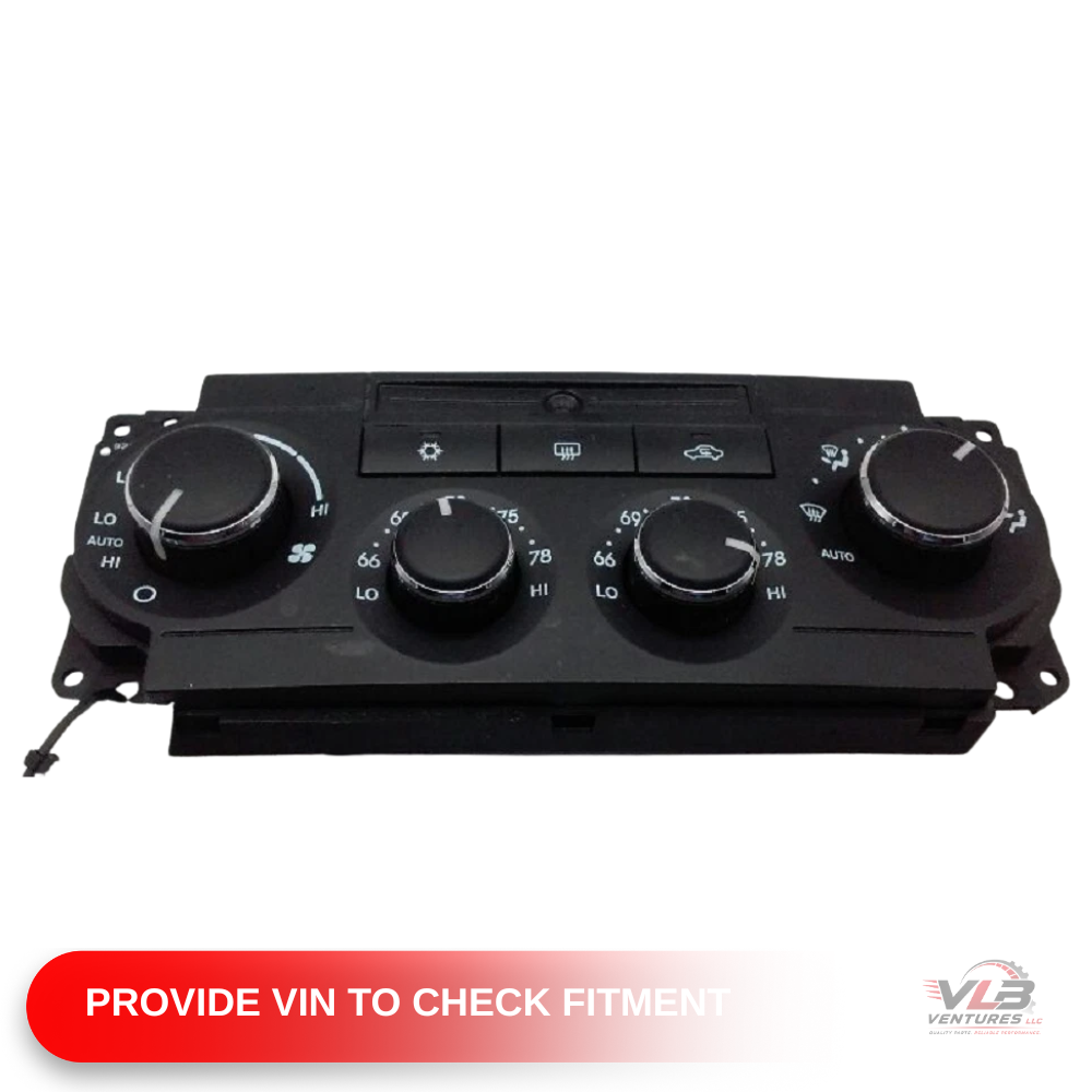 2008–2010 Chrysler 300 Climate AC Heater Temperature Control OEM — view 1