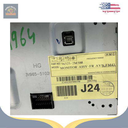 2013–2016 Hyundai Genesis Coupe Radio Navigation Information Display Screen OEM — view 3