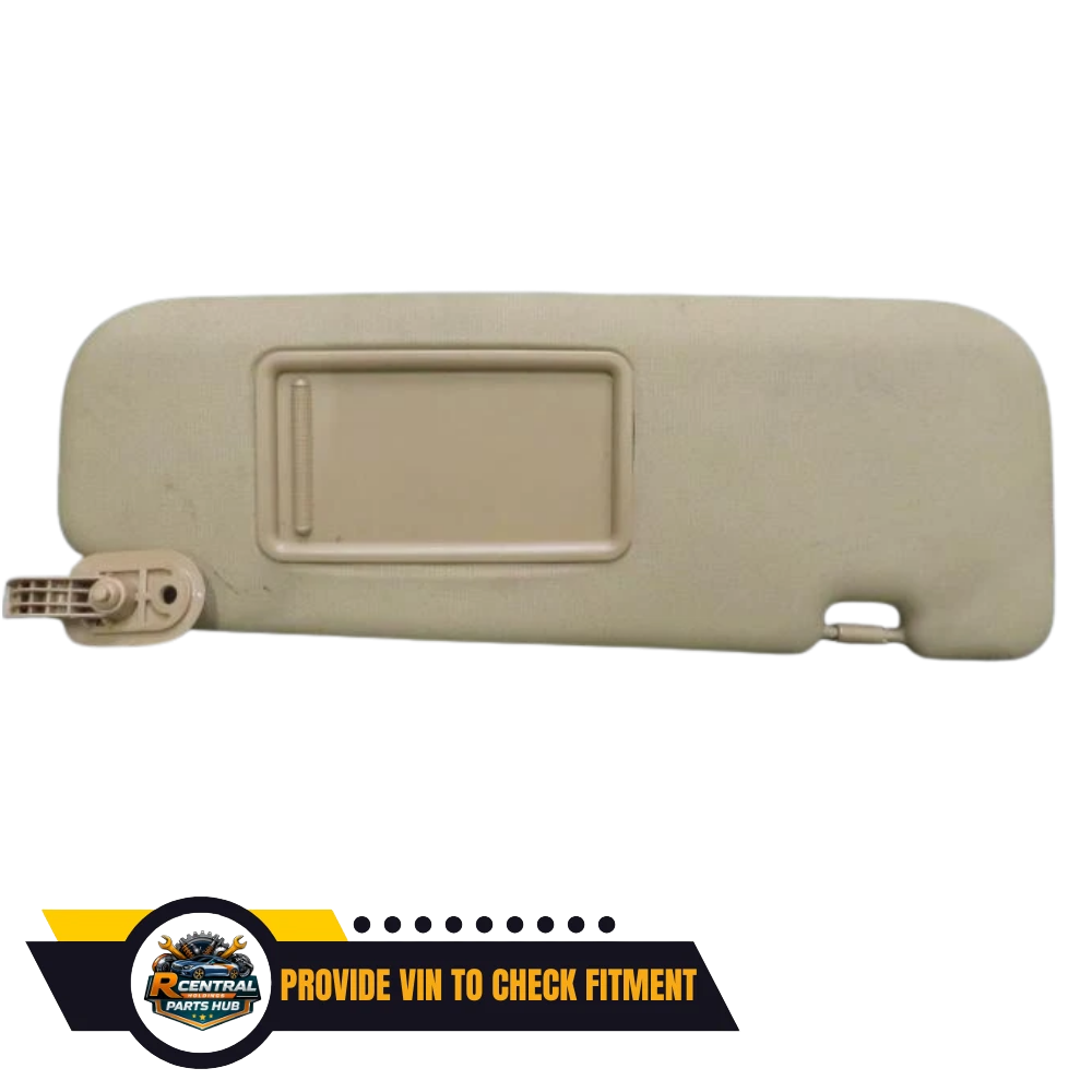 2011–2013 Hyundai Elantra Passenger RH Sun Visor OEM — view 1