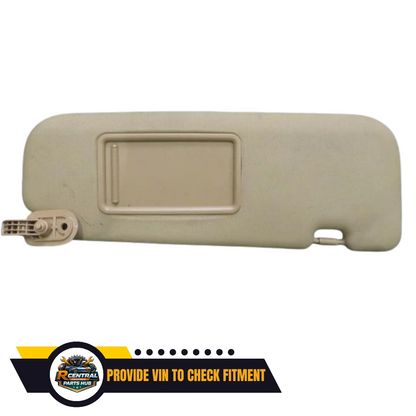 2011–2013 Hyundai Elantra Passenger RH Sun Visor OEM — view 1
