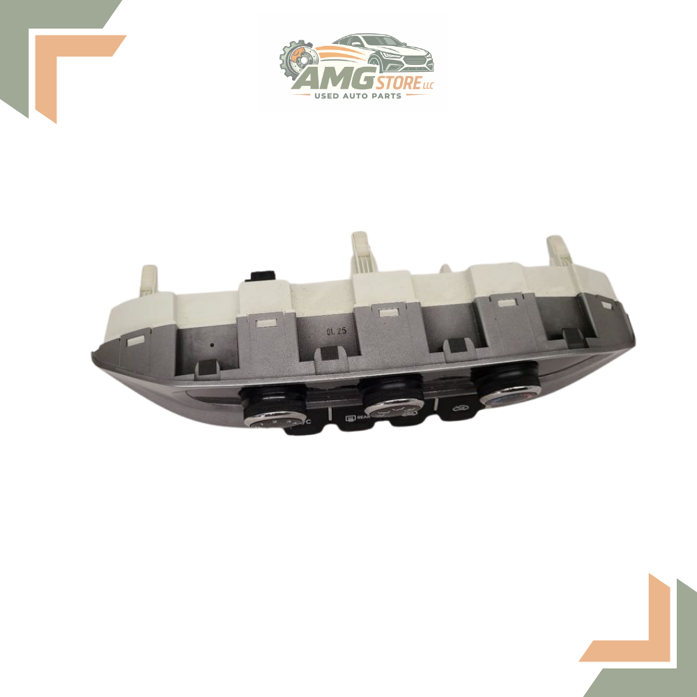 2012–2015 Kia Rio A/C Heater manual Temperature Climate Control (3 knob) OEM — view 2