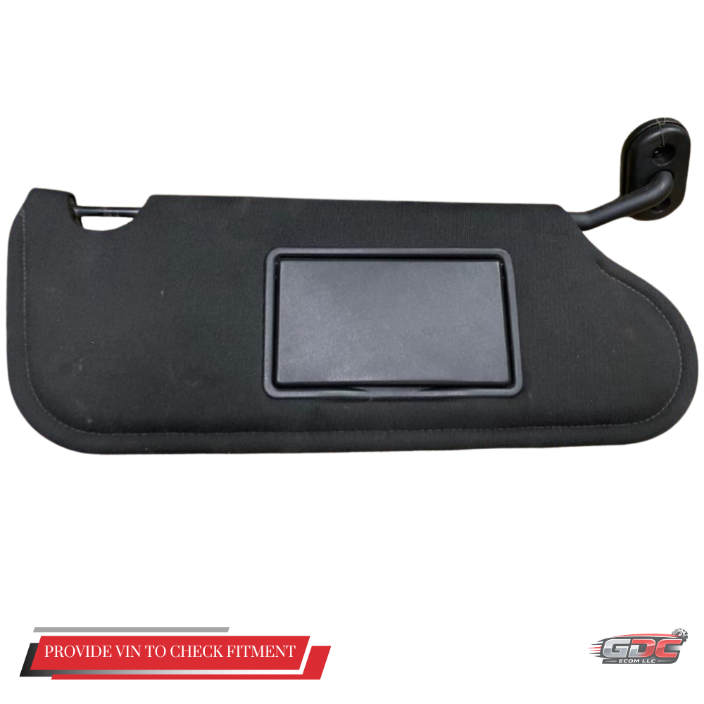 2011–2014 Chrysler 200 RH Passenger Sunvisor Sun Visor with Mirror OEM — view 2