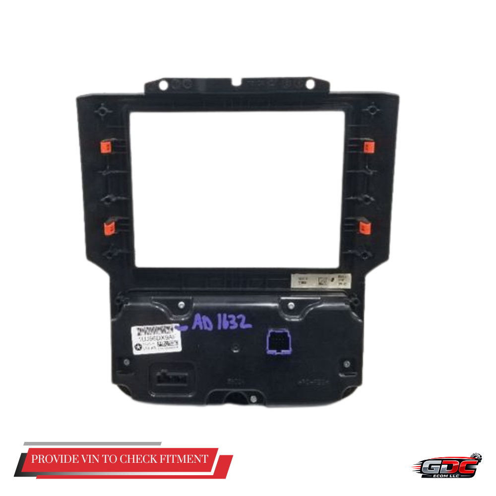 2013–2023 Dodge Ram 1500 2500 3500 A/C AC Heater Temperature Controls Bezel OEM — view 2