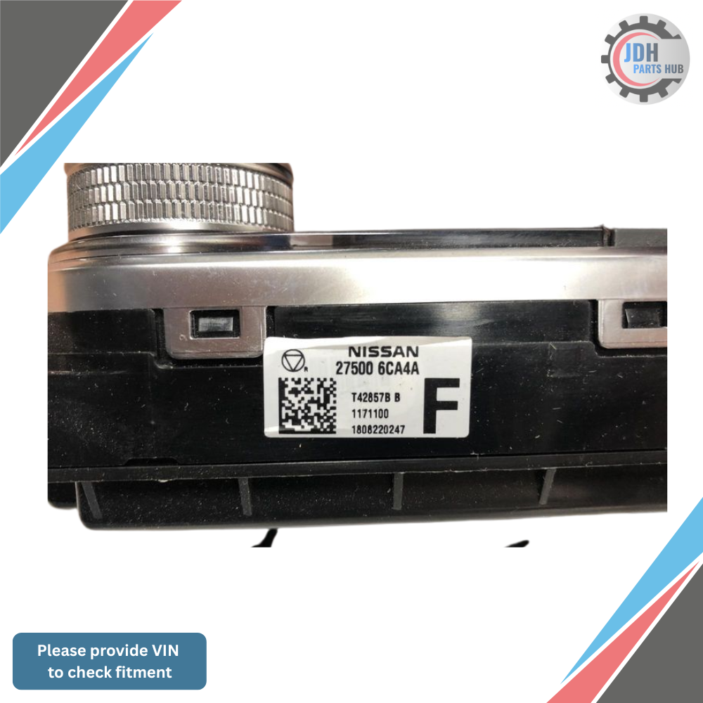 2019–2022 Nissan Altima A/C AC Heater Temperature Control Unit Dual Zone OEM — view 2