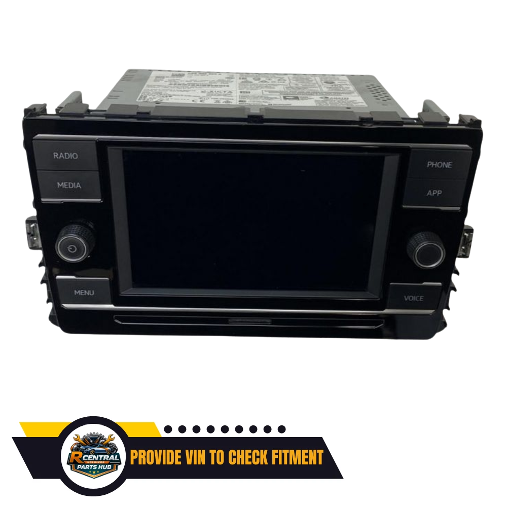 2019–2024 Volkswagen Jetta Radio Receiver Display Screen OEM — view 1