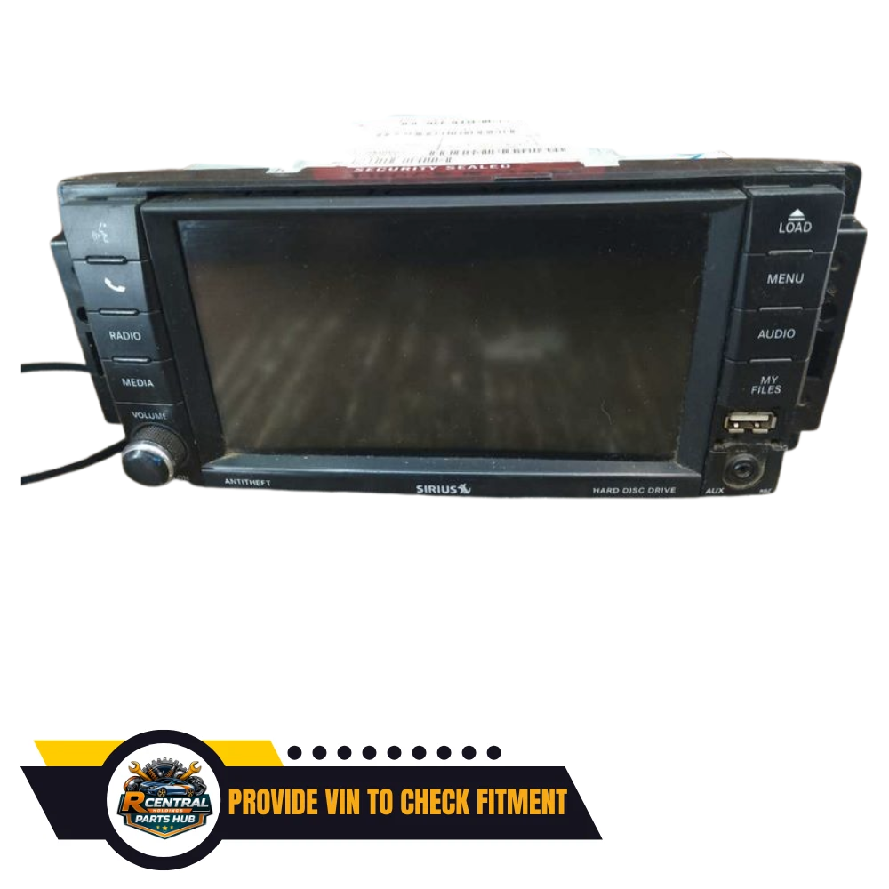 2012–2020 Dodge Caravan AM FM Radio Receiver With Display Screen OEM — view 1