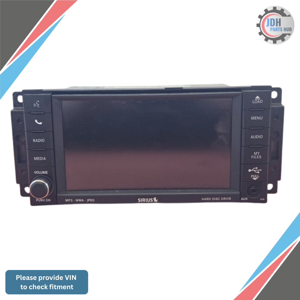 2011 Dodge Truck Ram 1500 AM FM Radio Receiver with Navigation with Display Screen OEM — view 1