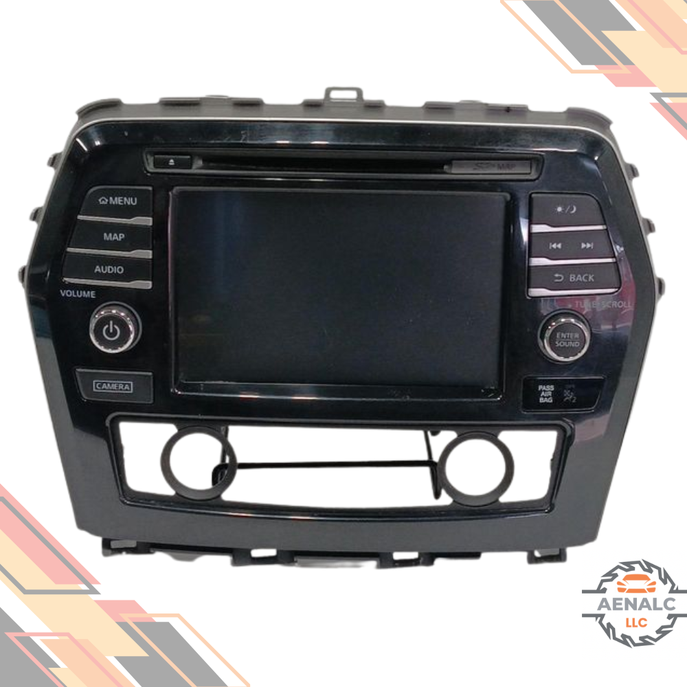 2016–2017 Nissan Maxima Navigation Display Radio Receiver OEM — view 1
