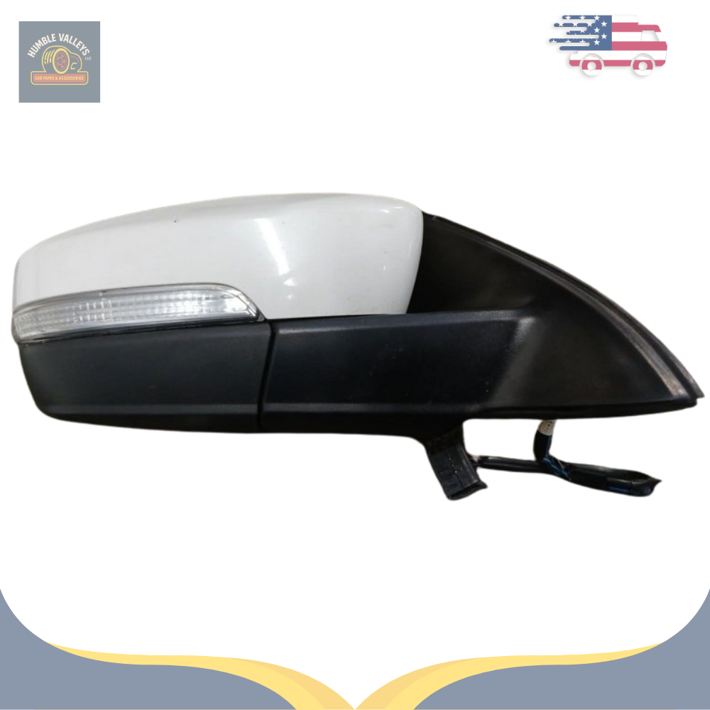 2011–2016 Volkswagen Jetta Right Passenger Side View Door Mirror White OEM — view 1