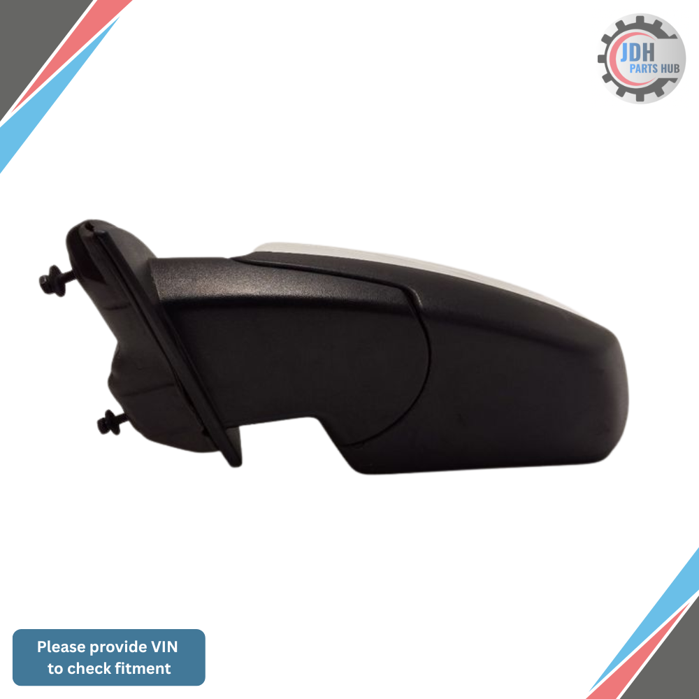 2017–2019 GMC Acadia Left Driver Side View Door Mirror Power Option DR5 White — view 4