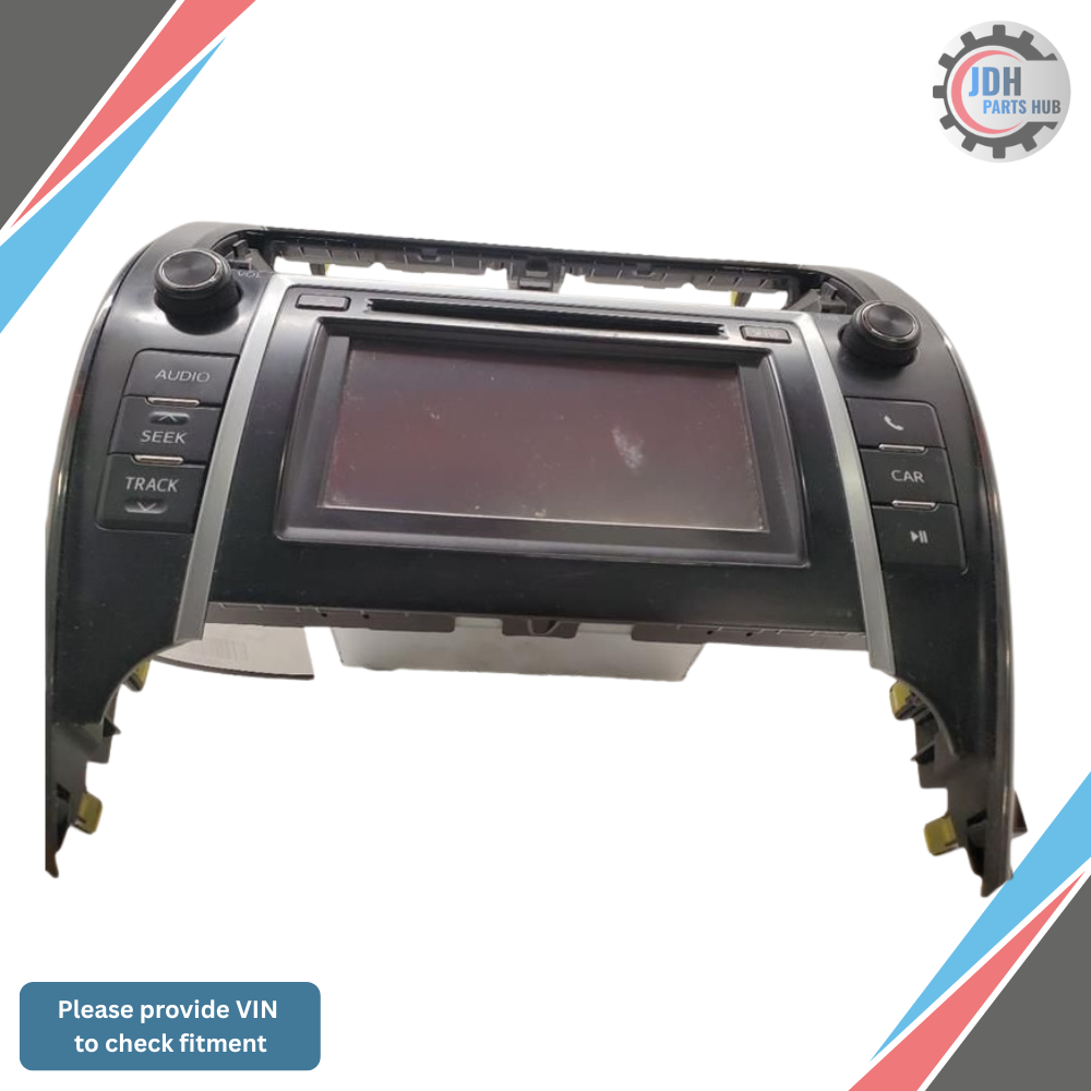 2013–2014 Toyota Camry AM/FM CD Player Radio Receiver ID 57076 Factory OEM — view 2