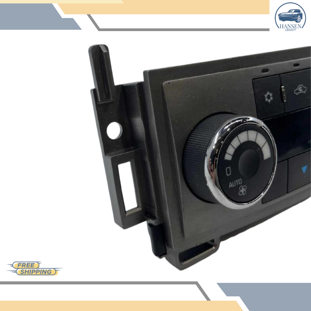 2009–2012 Chevrolet Malibu Auto A/C AC Heater Temperature Control Unit 09 10 11 12 — view 4