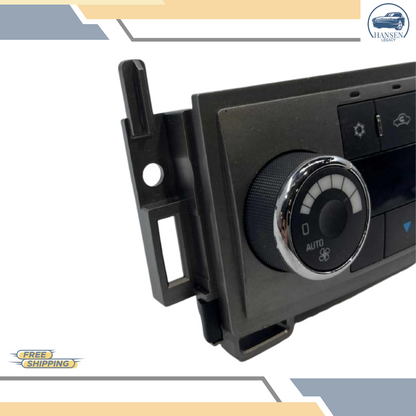 2009–2012 Chevrolet Malibu Auto A/C AC Heater Temperature Control Unit 09 10 11 12 — view 4
