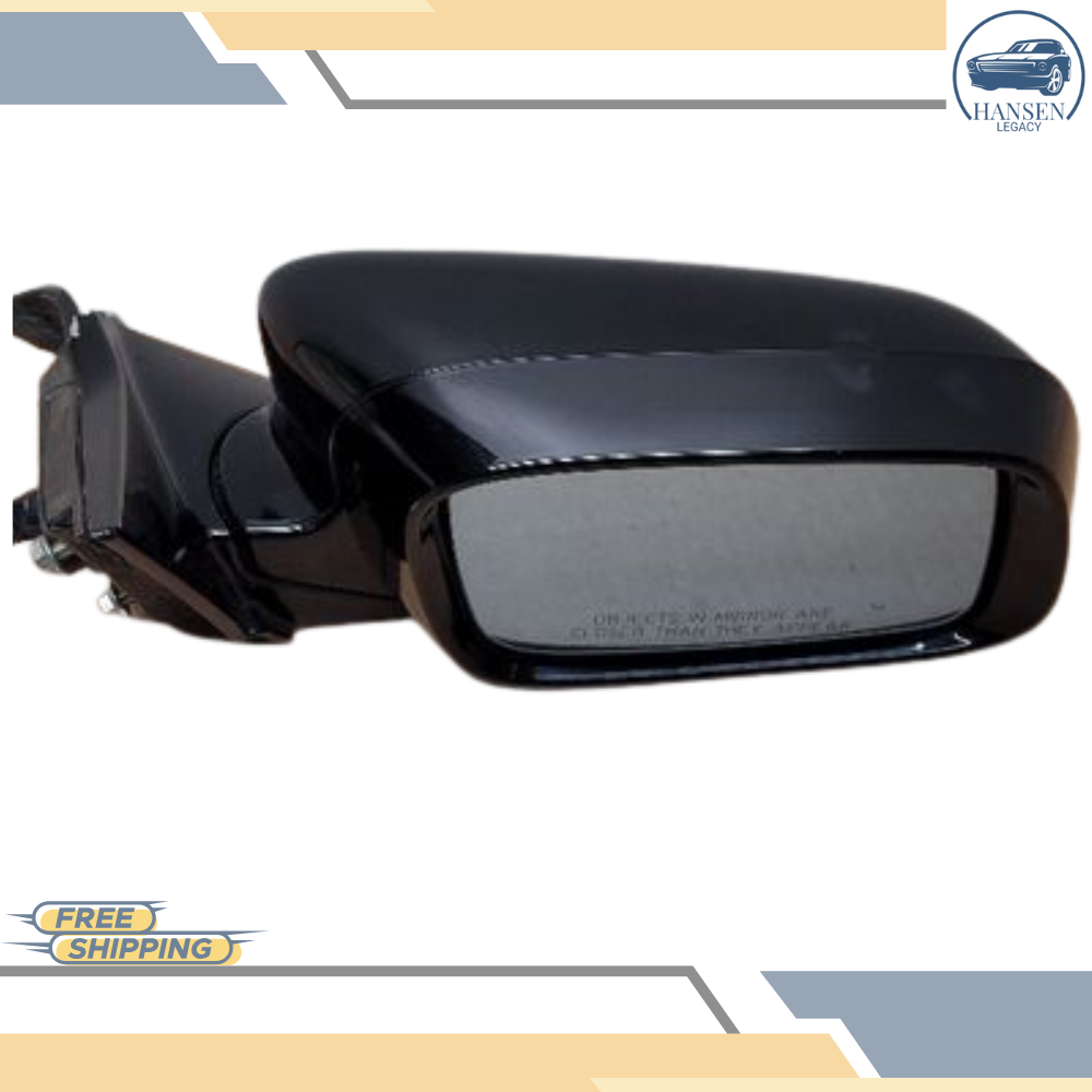 2009–2014 Acura TL Passenger Right Side View Door Mirror Assembly OEM — view 3