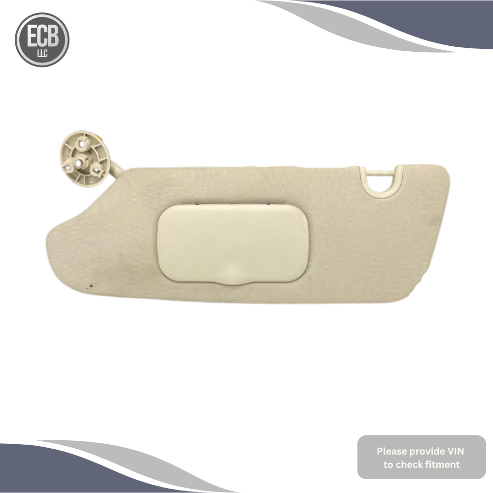 2012–2015 Chevrolet Captiva Sport Left Driver Sun Visor OEM — view 1