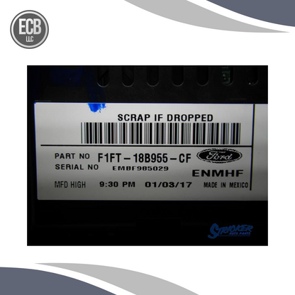 2015–2018 Ford Transit 150 4.2? Information Display Screen OEM — view 3