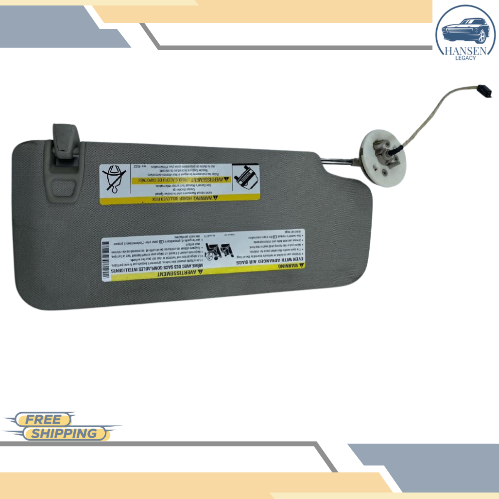 2013–2016 Buick Encore Driver LH Interior Sun Visor Illuminated OEM — view 2
