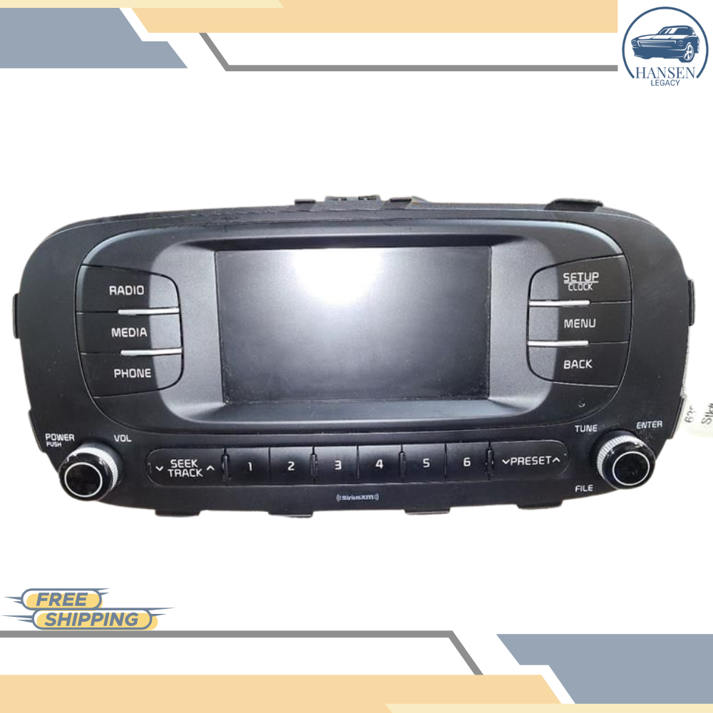 2017–2019 Kia Soul Radio Display Receiver ID 96170B2490CA Tested — view 1