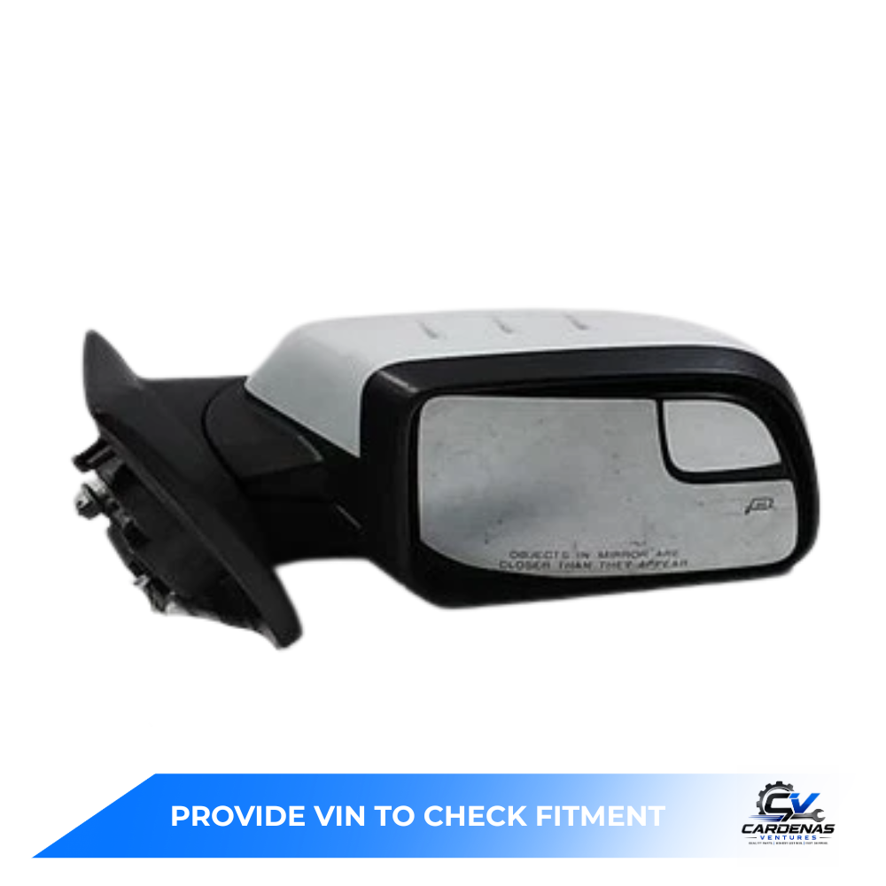 2011–2014 Ford Edge Right Passenger Side View Door Mirror Power White — view 1