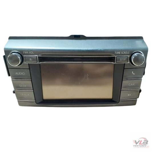 2013–2014 Toyota RAV4 Radio Display & Receiver Screen CD 100071 OEM — view 1