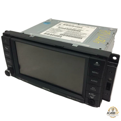 2011–2014 Chrysler 200 Radio Display Receiver AM FM CD DVD SAT Face ID RBZ OEM — view 1