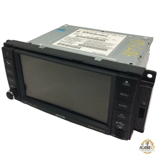 2011–2014 Chrysler 200 Radio Display Receiver AM FM CD DVD SAT Face ID RBZ OEM — view 1