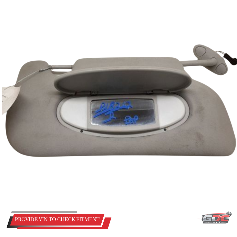 2007–2013 BMW Mini Cooper RH Passenger Sunvisor Sun Visor with Mirror & Light OEM — view 2