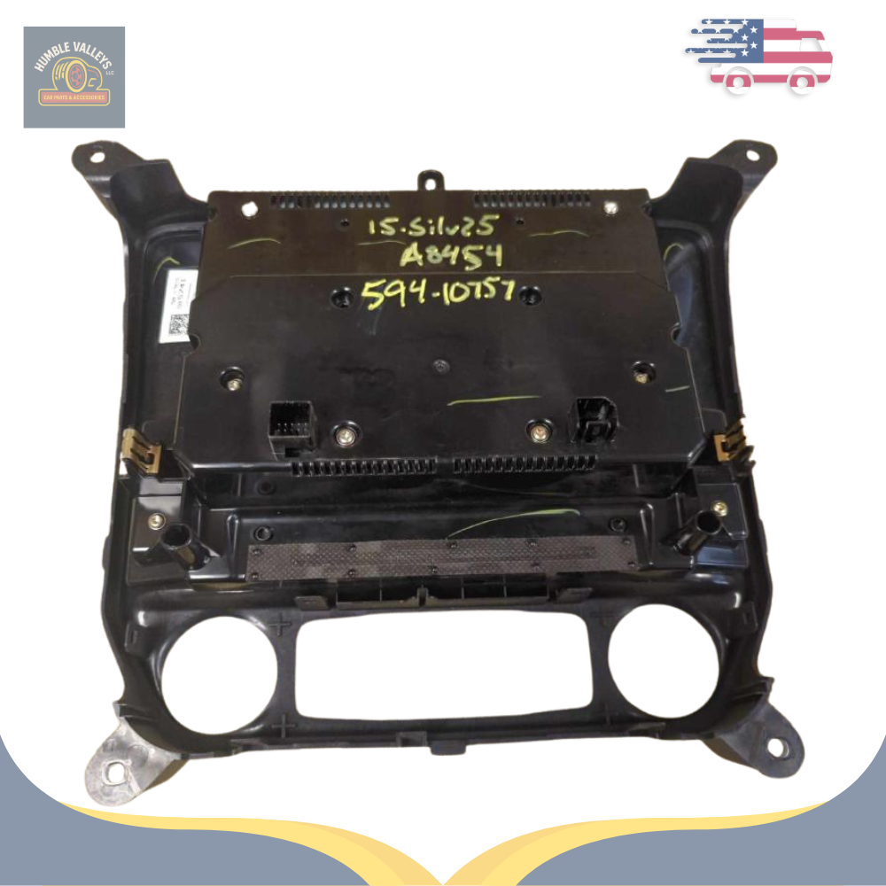 2015–2016 Chevrolet Silverado 1500 2500 Radio Control Panel Screen OEM — view 2