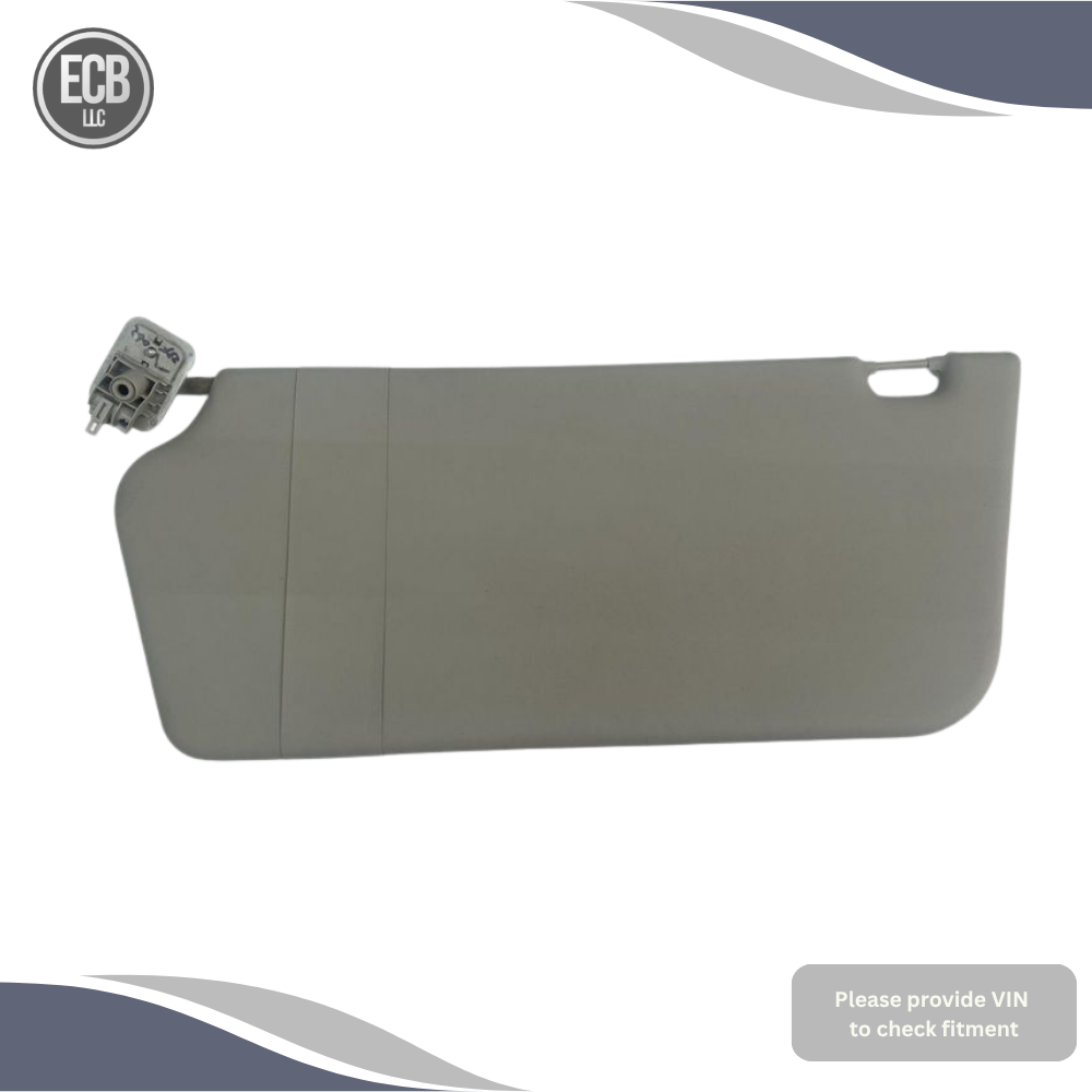 2015–2019 Ford Transit 250 Passenger RH Interior Sun Visor Gray OEM — view 2