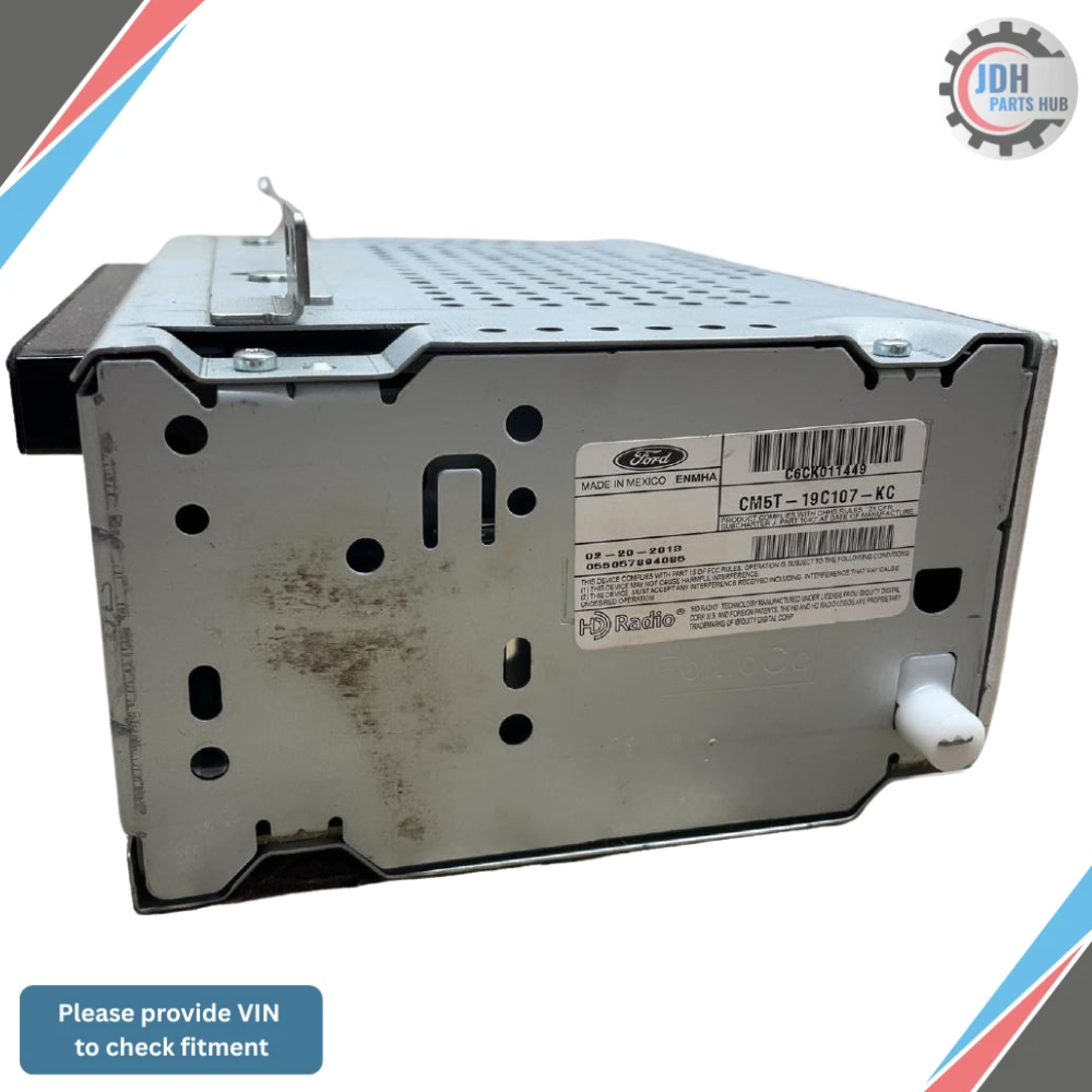2012–2014 Ford Focus Receiver AM FM Satellite Radio Receiver OEM — view 2