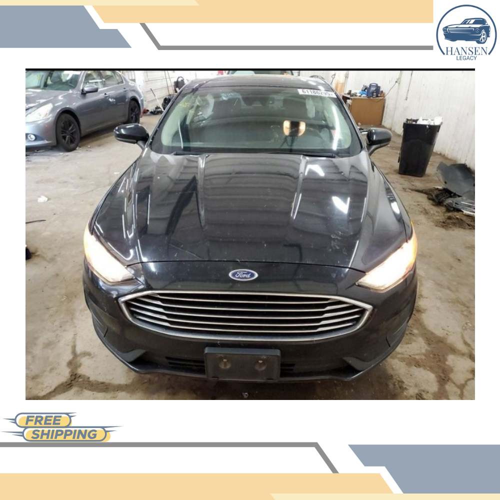 2019–2020 Ford Fusion Right Passenger Side View Door Mirror with Blind Spot Black — view 4