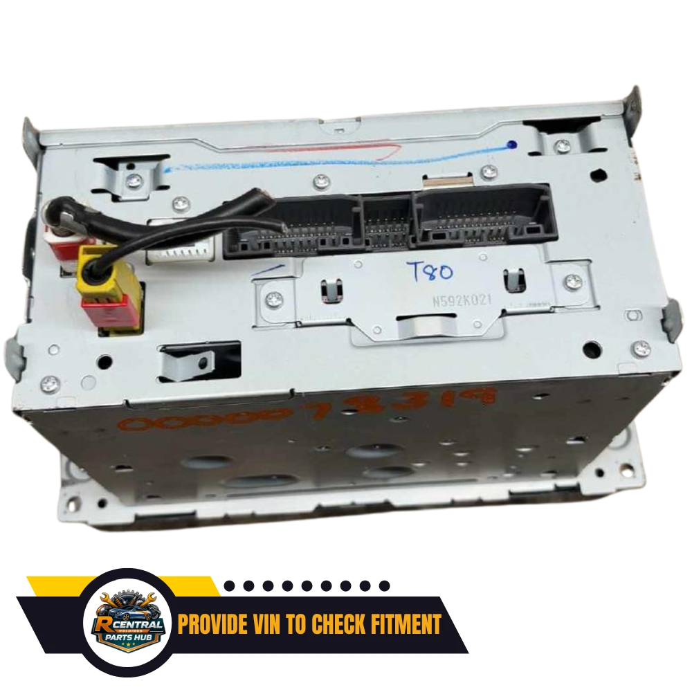 2012–2020 Dodge Caravan AM FM Radio Receiver With Display Screen OEM — view 3