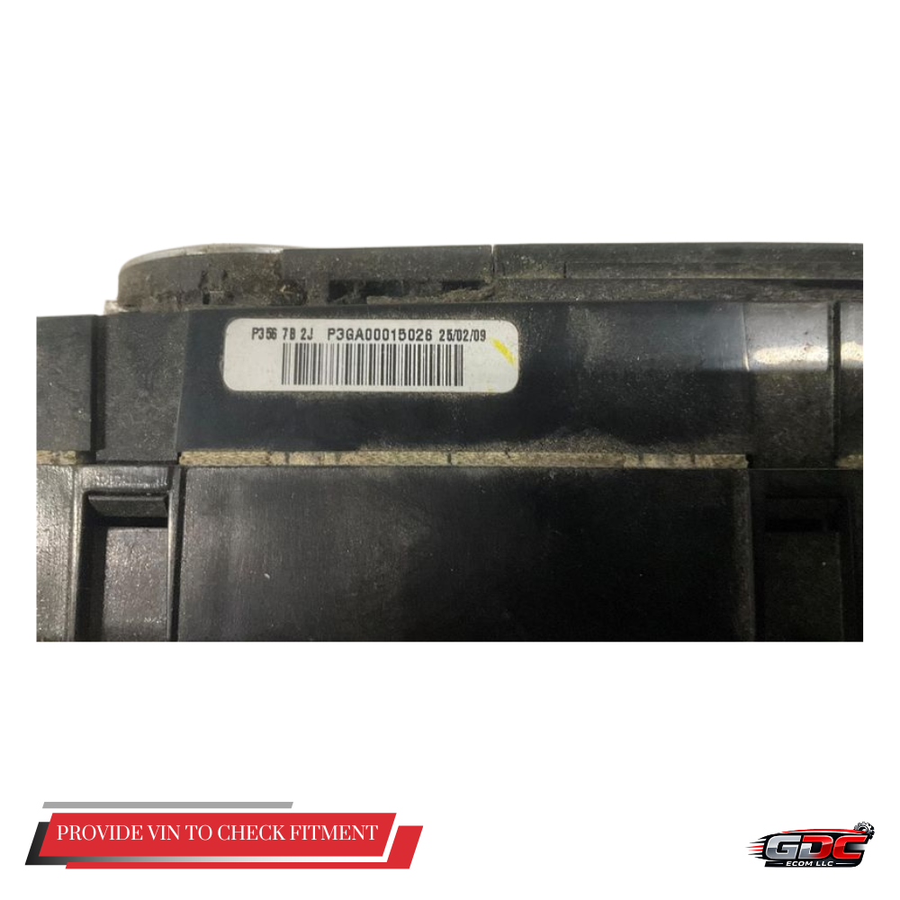 2009–2010 Ford F350 Super Duty AC Heater Temperature Control OEM — view 3