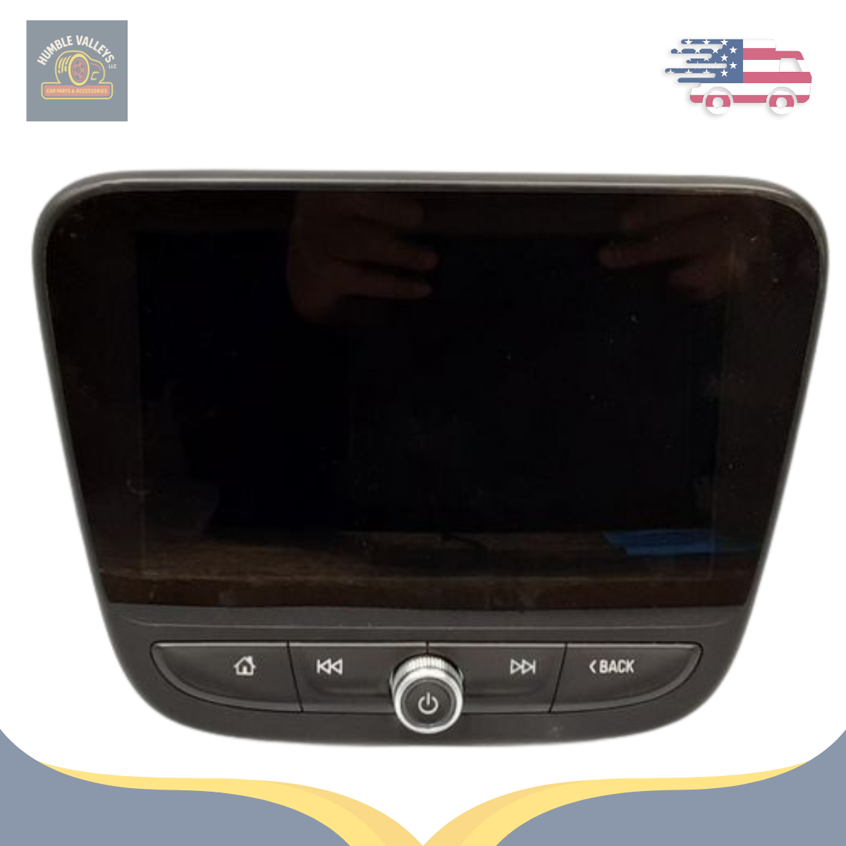 2019–2023 Chevrolet Equinox/Malibu Radio Info GPS TV 7" Front Center Display Screen — view 2
