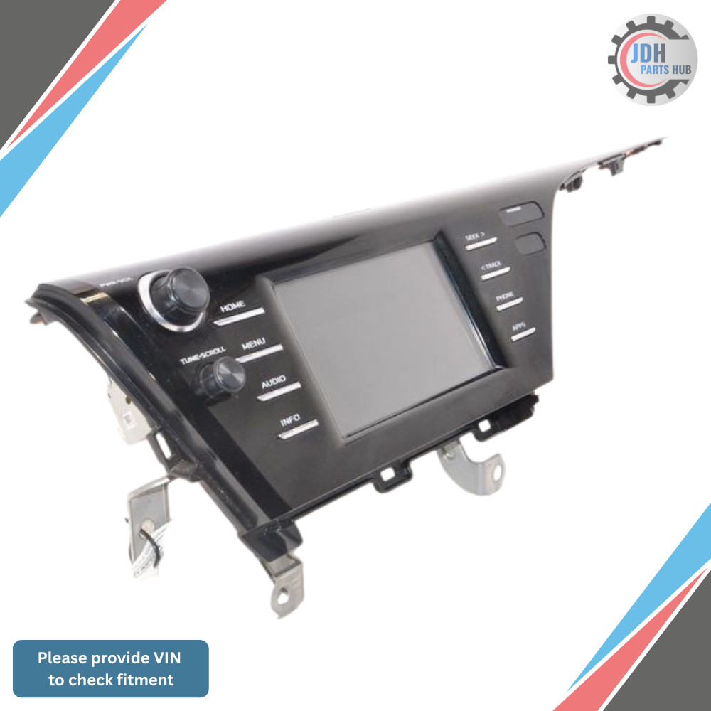 2018–2019 Toyota Camry Radio Receiver Display Screen OEM — view 1