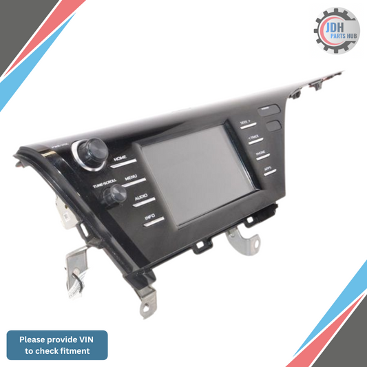 2018–2019 Toyota Camry Radio Receiver Display Screen OEM — view 1