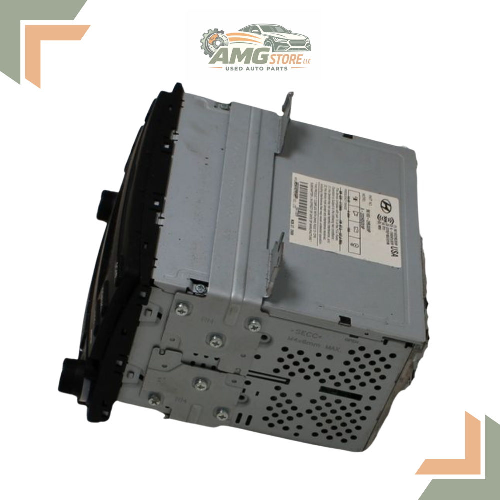 2009–2010 Hyundai Elantra Sedan AM FM CD Player Radio Receiver — view 4
