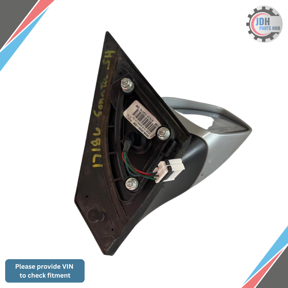 2011–2014 Hyundai Sonata RH Passenger Side Power View Mirror Assembly OEM — view 2