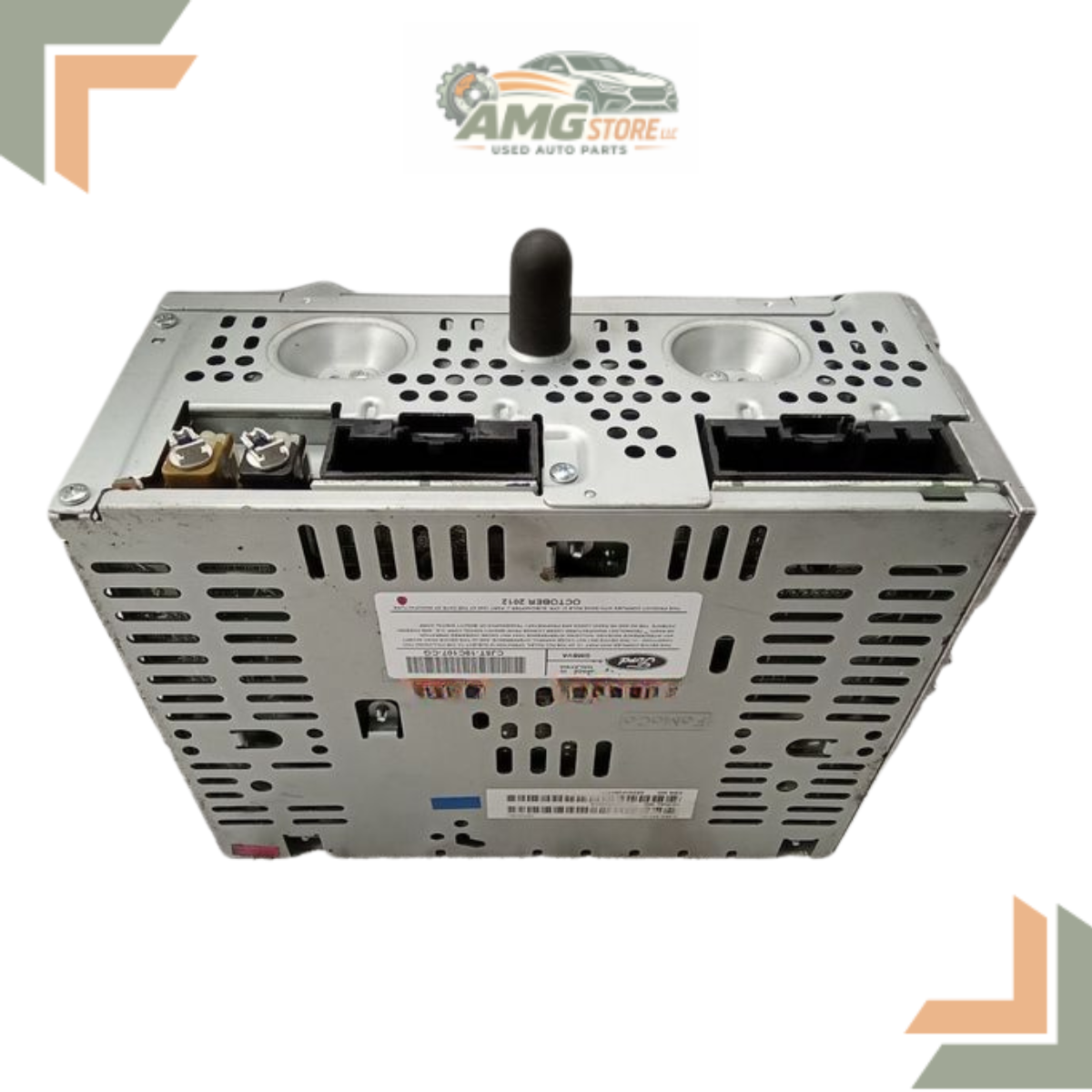 2013–2015 Ford Escape AM FM CD Radio Receiver CJ5T-19C107-CB thru CK — view 3