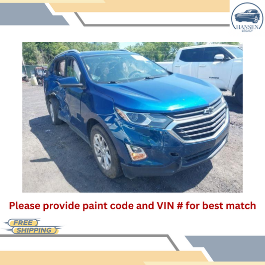 2018–2020 Chevrolet Equinox Right Passenger Side View Door Mirror Option DWK Blue R — view 1